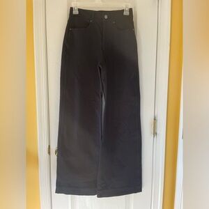 MM.LaFleur Black High-Waist Wide Leg Pants NWOT